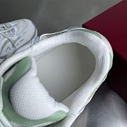 Fortok Gucci 2.0 trainer green mesh and leather   - 5