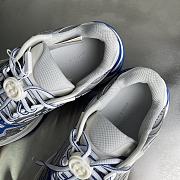 Fortok Gucci 2.0 trainer grey and blue mesh and leather - 3