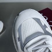 Fortok Gucci 2.0 trainer white and grey mesh and leather - 2