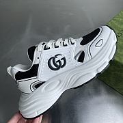 Forotk Gucci GG Sneaker White And Black - 6