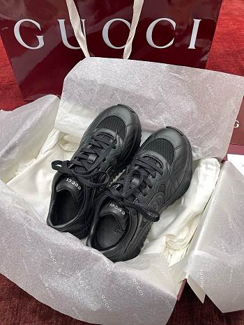 Fortok Gucci Ripple Sneaker Full Black
