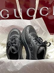Fortok Gucci Ripple Sneaker Full Black - 5