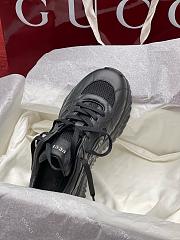 Fortok Gucci Ripple Sneaker Full Black - 3