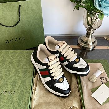 Fortok Gucci Screener Sneaker Black 