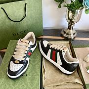 Fortok Gucci Screener Sneaker Black  - 3