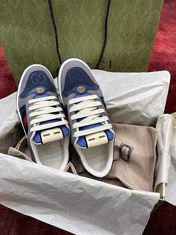 Fortok Gucci Screener Denim Blue 