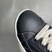 Fortok Prada leather lace-up sneakers Black - 2