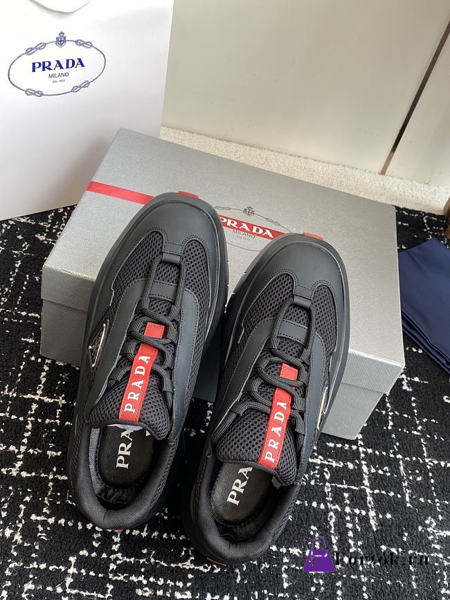 Fortok Prada America's Cup sneakers Black - 1