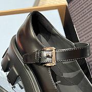 Fortok Prada Brushed leather Monolith Mary Janes  - 3