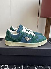 Fortok Prada Sneaker Suede Green - 6