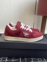 Fortok Prada Sneaker Suede Red - 1