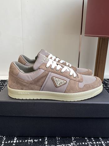 Fortok Prada Sneaker Suede Brown