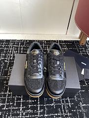 Fortok Prada Crystal Sneaker Black  - 1