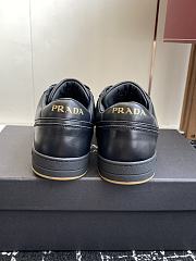 Fortok Prada Sneaker Leather Black - 5