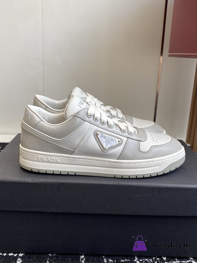 Fortok Prada Sneaker Leather Grey - 1