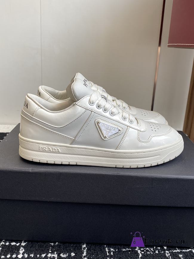 Fortok Prada Sneaker Leather White - 1
