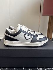 Fortok Prada Sneaker Leather Black and White - 1