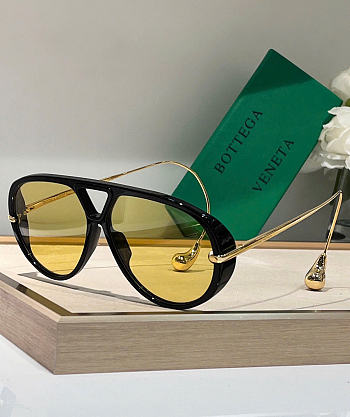 Fortok Bottega Veneta Drop Aviator Sunglasses 