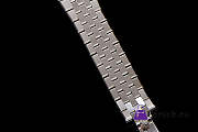 Fortok Rolex Land-Dweller White in Silver Watch 36mm - 5