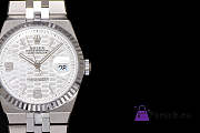Fortok Rolex Land-Dweller White in Silver Watch 36mm - 6