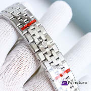 Fortok Rolex Land-Dweller White in Silver Watch 40mm  - 3