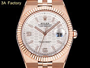 Fortok Rolex Land-Dweller White in Rose Gold Watch 36mm - 2