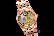 Fortok Rolex Land-Dweller White in Rose Gold with Diamond Watch 36mm - 4