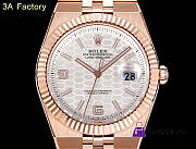Fortok Rolex Land-Dweller White in Rose Gold Watch 40mm - 4