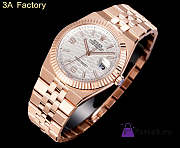 Fortok Rolex Land-Dweller White in Rose Gold Watch 40mm - 6