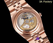 Fortok Rolex Land-Dweller White in Rose Gold with Diamond Watch 40mm - 3
