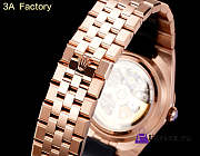 Fortok Rolex Land-Dweller White in Rose Gold with Diamond Watch 40mm - 5