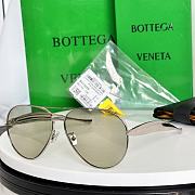 Fortok Bottega Veneta BV1305S Metal Aviator Sunglasses - 5