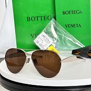 Fortok Bottega Veneta BV1305S Metal Aviator Sunglasses - 4