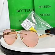 Fortok Bottega Veneta BV1305S Metal Aviator Sunglasses - 3
