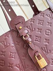 Fortok Louis Vuitton 2025 New Collection All In One PM Bag Grenat 22 x 15 x 40cm  - 5