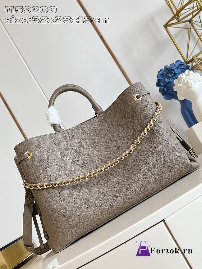 Fortok Louis Vuitton Bella Tote Bag Galet M59201 23 x 13 x 32cm - 1