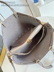 Fortok Louis Vuitton Bella Tote Bag Galet M59201 23 x 13 x 32cm - 2