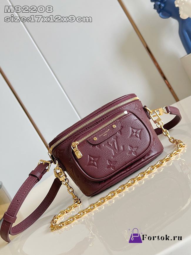 Fortok Louis Vuitton Mini Bumbag Grenat M25905 17 x 12 x 9.5cm - 1