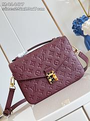 Fortok Louis Vuitton Pochette Metis MM Grenat M25939 25 x 19 x 7cm - 1