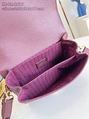 Fortok Louis Vuitton Pochette Metis MM Grenat M25939 25 x 19 x 7cm - 5