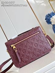 Fortok Louis Vuitton Pochette Metis MM Grenat M25939 25 x 19 x 7cm - 2