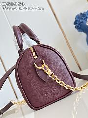 Fortok Louis Vuitton 25 New Collection Speedy Bandoulière 20 Bag Grenat M25929 13.5 x 12 x 20.5cm - 3