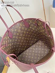 Fortok Louis Vuitton 25 New Reversible Neverfull Neverfull Inside Out MM Monogram Wine M25663 31 x 28 x 14 cm - 6