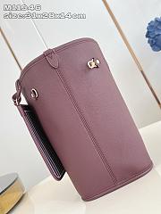 Fortok Louis Vuitton 25 New Reversible Neverfull Neverfull Inside Out MM Monogram Wine M25663 31 x 28 x 14 cm - 5