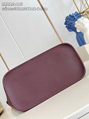 Fortok Louis Vuitton 25 New Reversible Neverfull Neverfull Inside Out MM Monogram Wine M25663 31 x 28 x 14 cm - 3