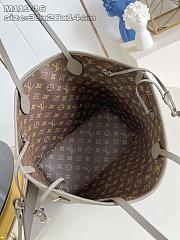 Fortok Louis Vuitton 25 New Reversible Neverfull Neverfull Inside Out MM Monogram Smoke M25664 31 x 28 x 14 cm  - 2