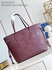 Fortok Louis Vuitton 25 New Collection Neverfull MM Grenat M25855 31 x 28 x 14cm - 1