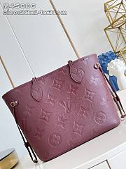 Fortok Louis Vuitton 25 New Collection Neverfull MM Grenat M25855 31 x 28 x 14cm - 5