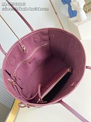 Fortok Louis Vuitton 25 New Collection Neverfull MM Grenat M25855 31 x 28 x 14cm - 2