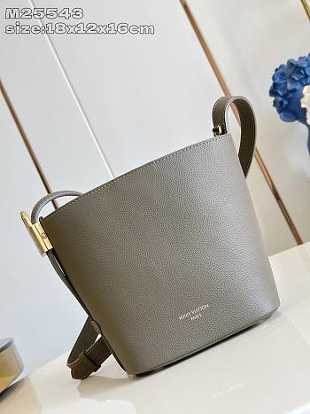 Fortok Louis Vuitton Low Key All In bucket bag 18 x 12 x 16cm